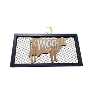 Cow Mooo picture Decor Farmhouse